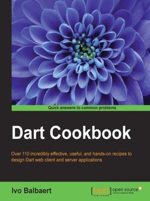 cover image of Dart Cookbook